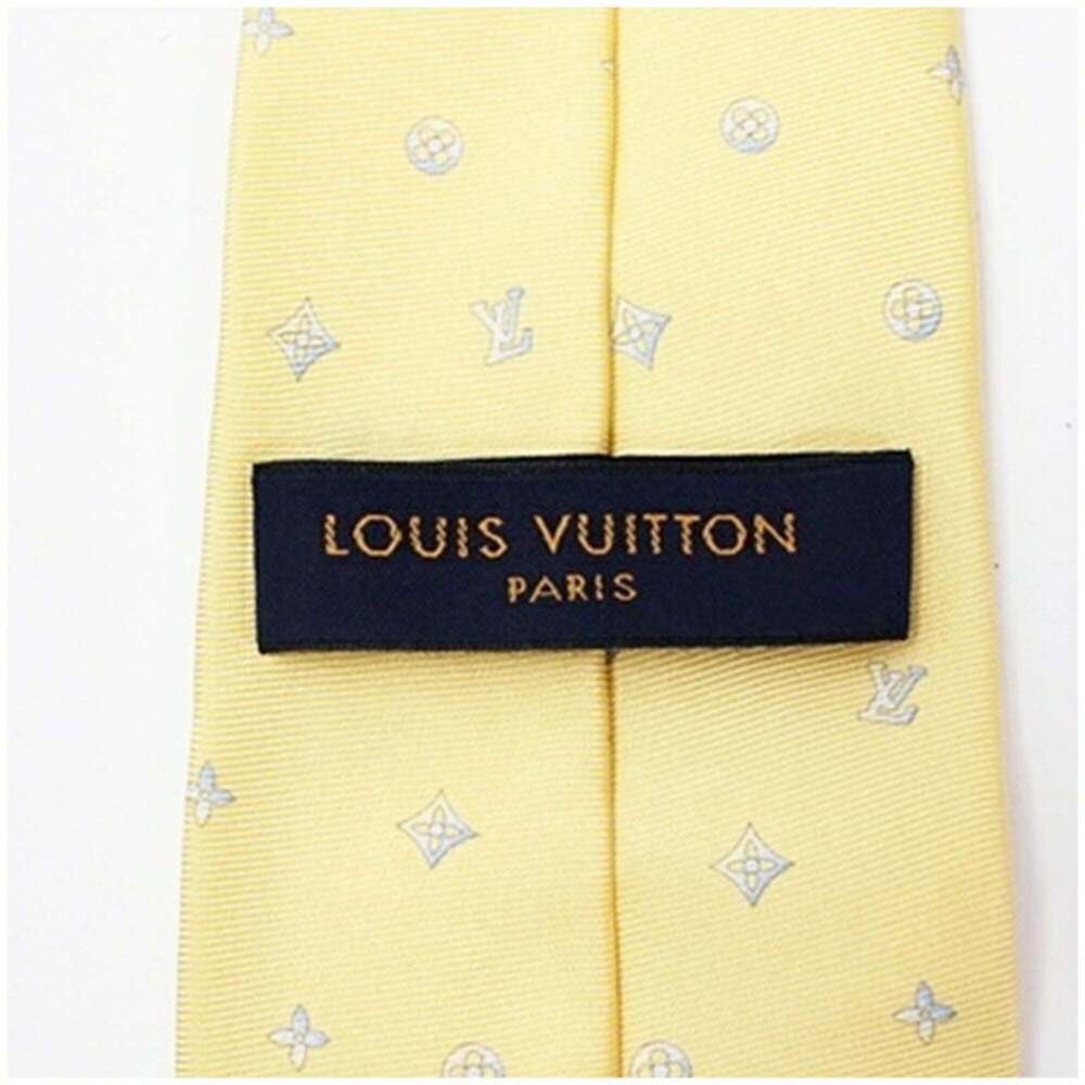 Louis Vuitton Silk Necktie Monogram LOUIS VUITTON Men's Slim Fit - Picture 5 of 8